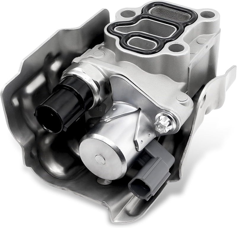 VANUODA VTEC Solenoid Spool Valve Assembly with Oil Pressure Switch, Gasket, Compatible with Honda Accord 2003-2007, Civic 2002-2005, CR-V 2002-2009, Element 2003-2011 & Acura RSX 2002-2006, 15810-PNE-G01 - Image 1